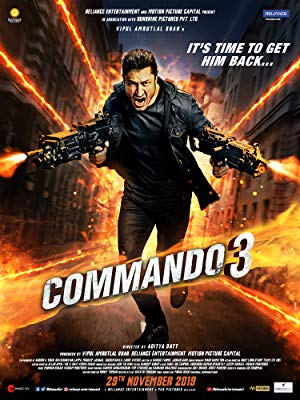  Commando 3 (2019) Hindi Full Movie 480p [400MB] | 720p [1.2GB] | 1080p [2GB]