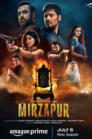  Mirzapur – Season 3 (2024) [Hindi DD5.1] Complete Amazon Prime WEB Series 480p | 720p & 1080p WEB-DL